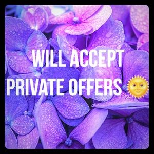 Make an offer on any of my items!